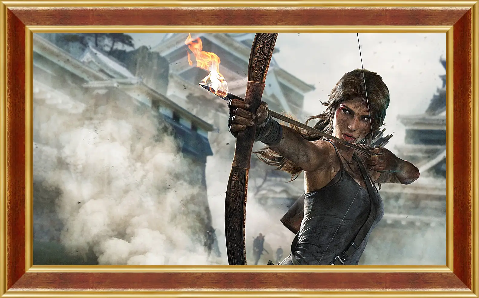 Картина в раме - tomb raider definitive edition, crystal dynamics, lara croft