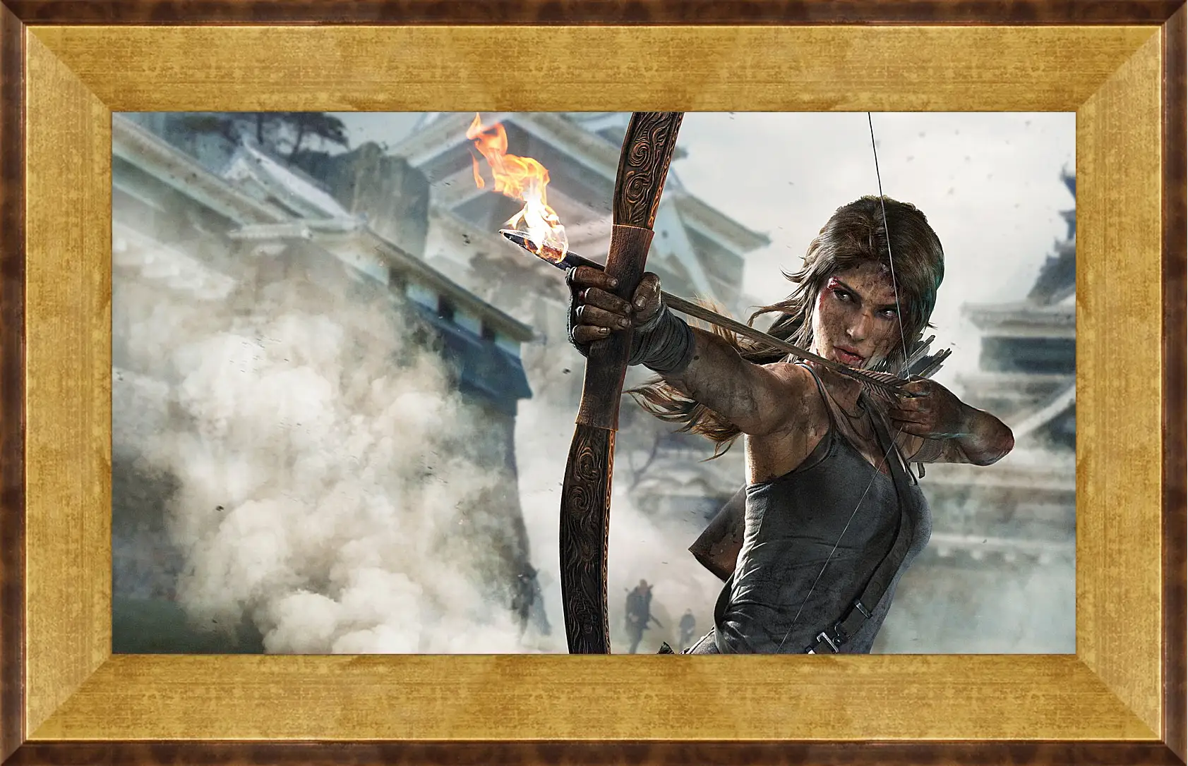 Картина в раме - tomb raider definitive edition, crystal dynamics, lara croft