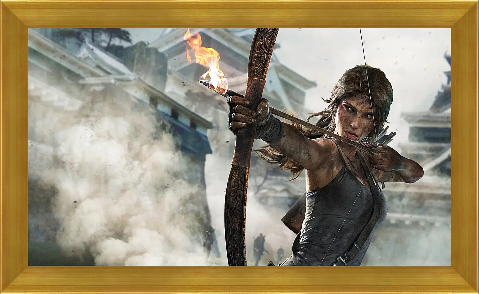 Картина в раме - tomb raider definitive edition, crystal dynamics, lara croft