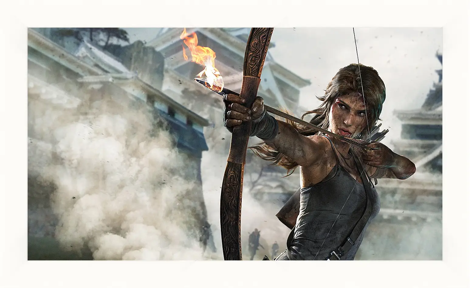 Картина в раме - tomb raider definitive edition, crystal dynamics, lara croft