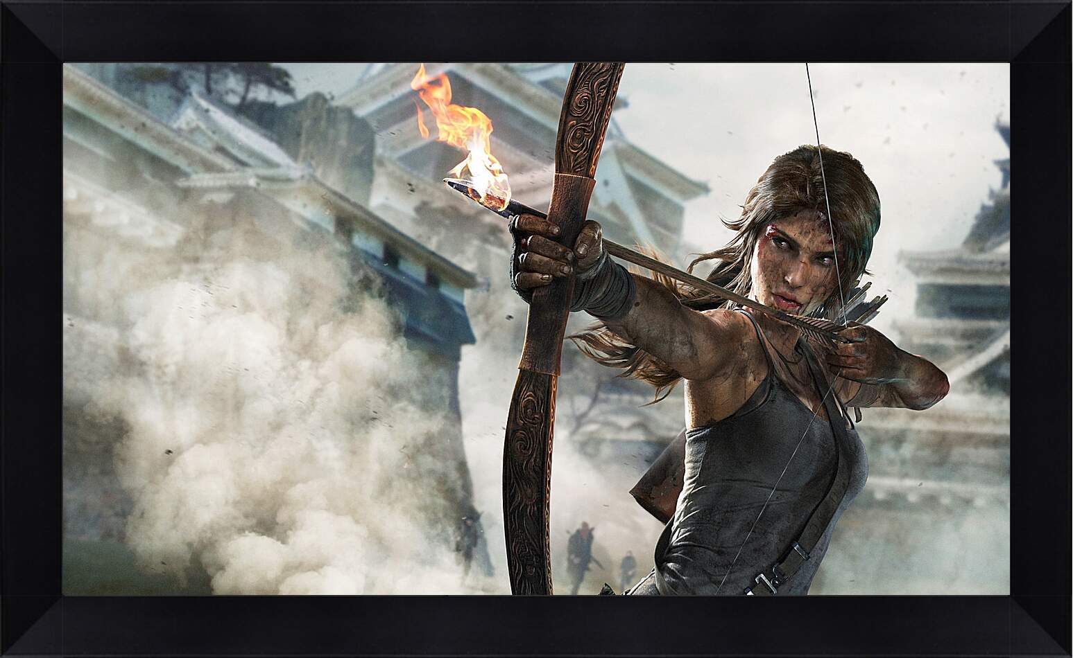 Картина в раме - tomb raider definitive edition, crystal dynamics, lara croft