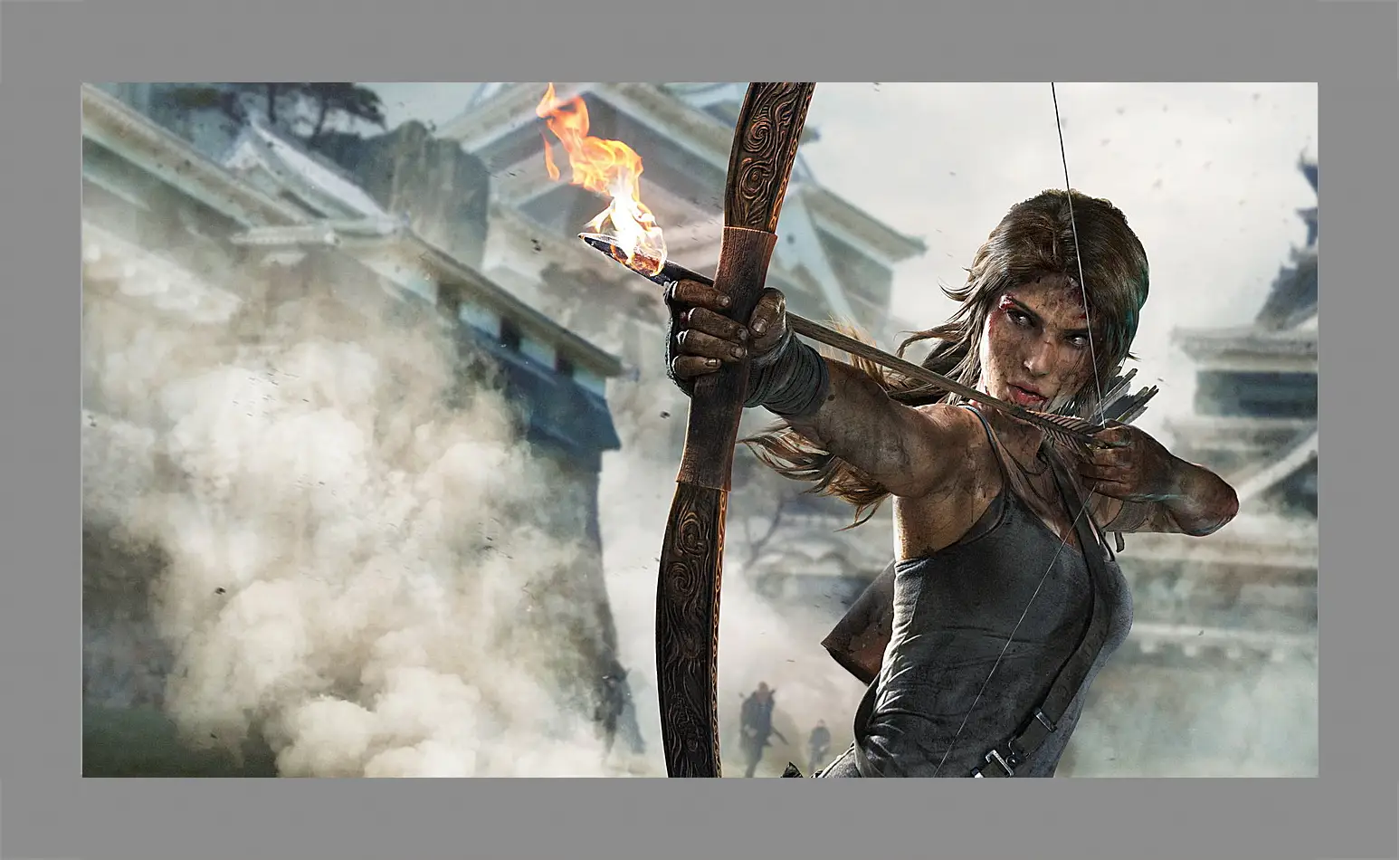 Картина в раме - tomb raider definitive edition, crystal dynamics, lara croft