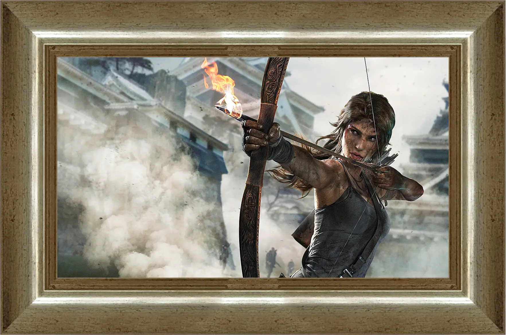 Картина в раме - tomb raider definitive edition, crystal dynamics, lara croft