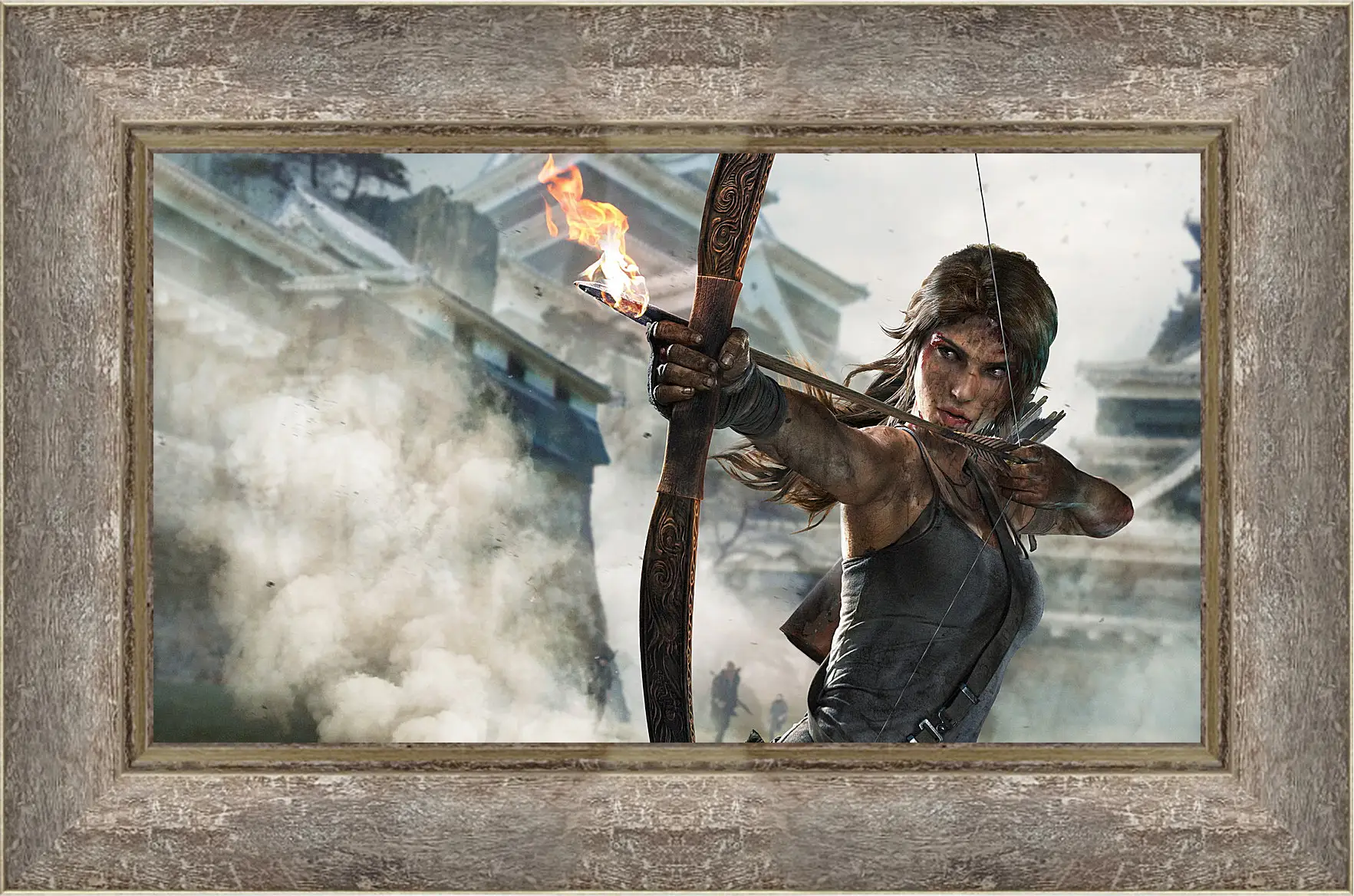Картина в раме - tomb raider definitive edition, crystal dynamics, lara croft