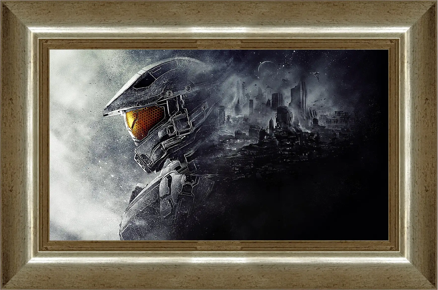 Картина в раме - halo 5, guardians, 343 industries
