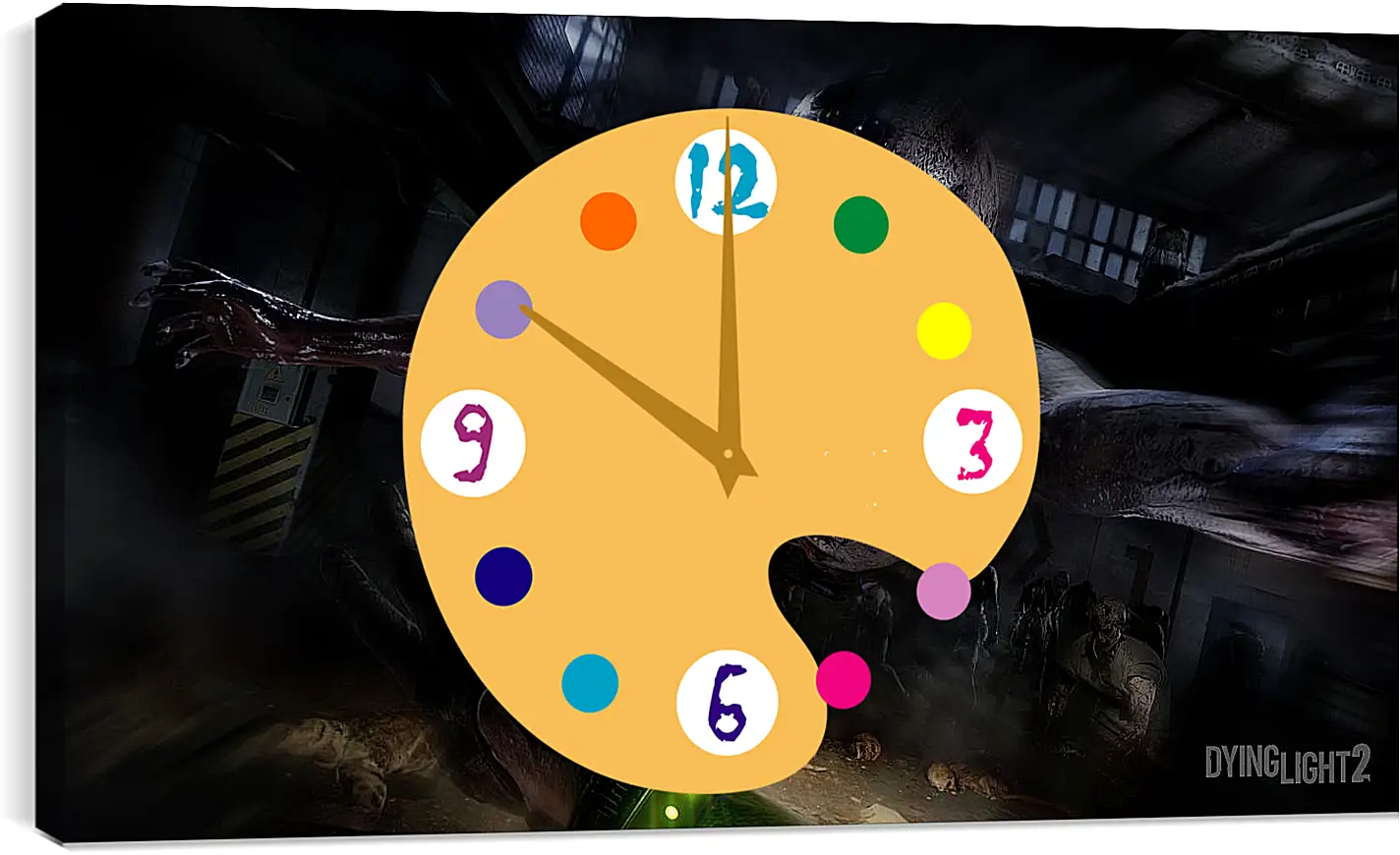 Часы картина - Dying Light 2: Stay Human
