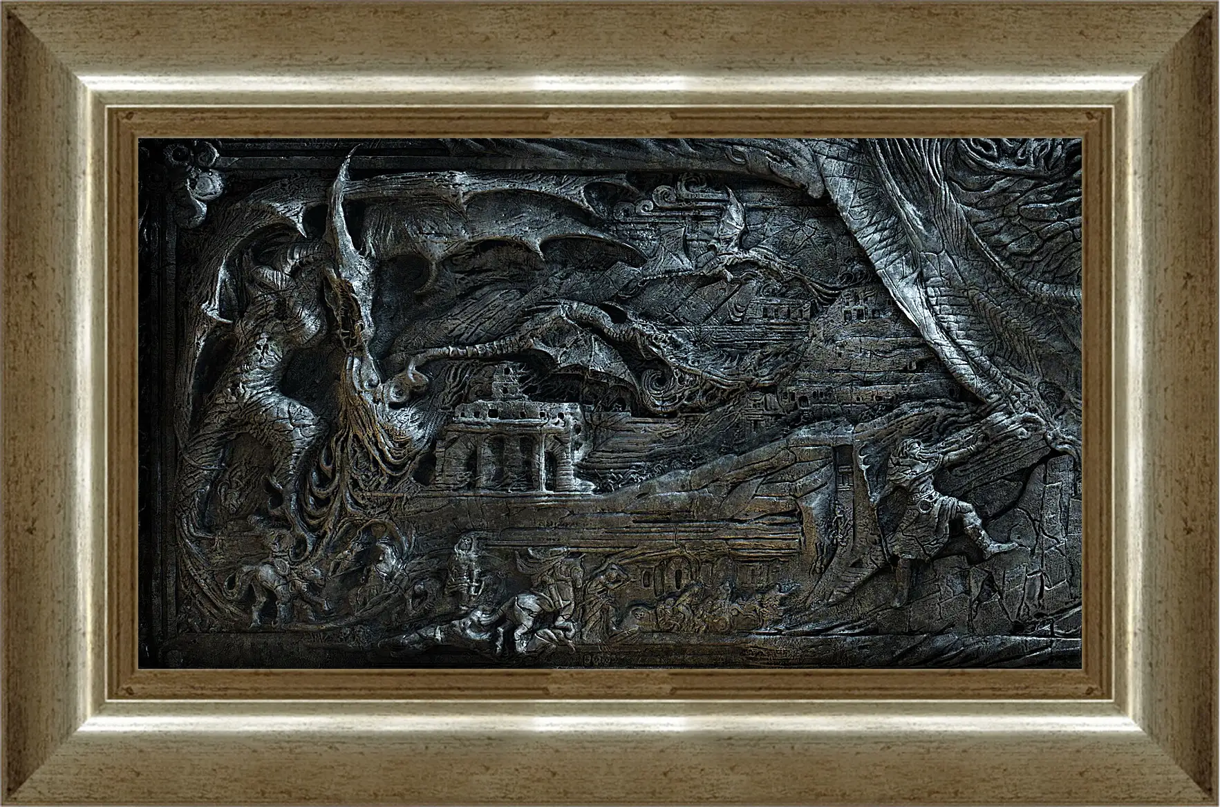 Картина в раме - the elder scrolls, skyrim, bas
