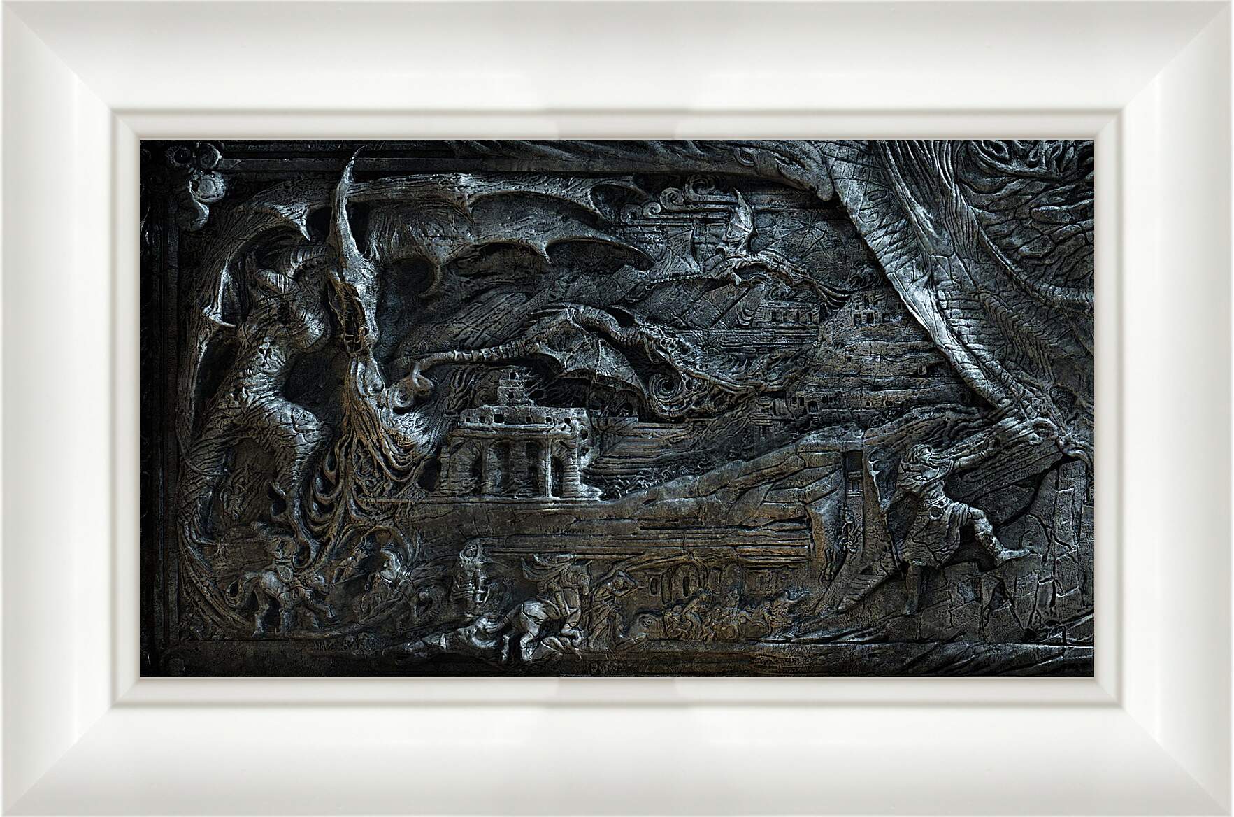 Картина в раме - the elder scrolls, skyrim, bas
