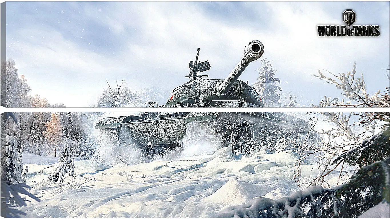 Модульная картина - world of tanks, wargaming net, wot