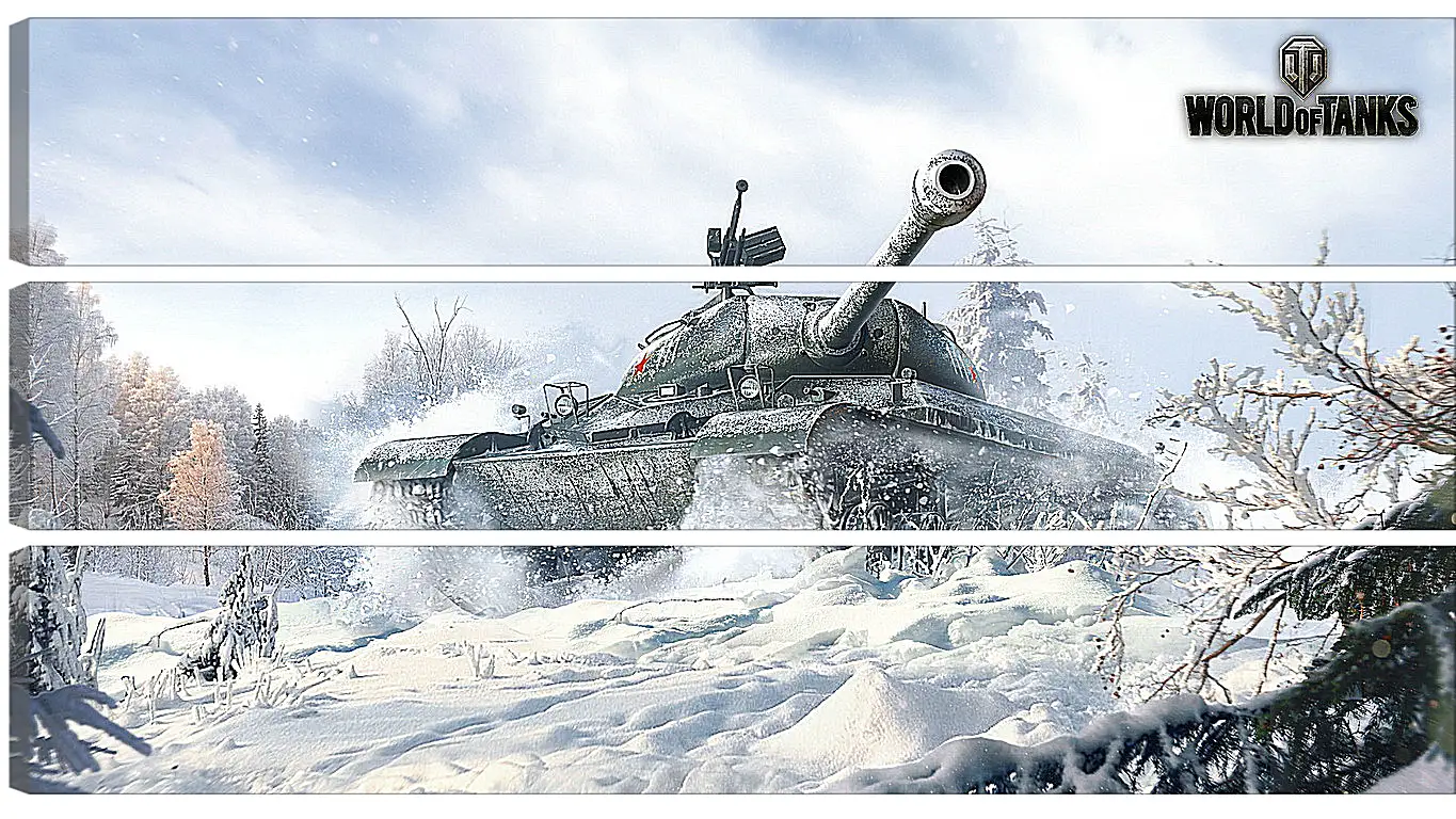 Модульная картина - world of tanks, wargaming net, wot