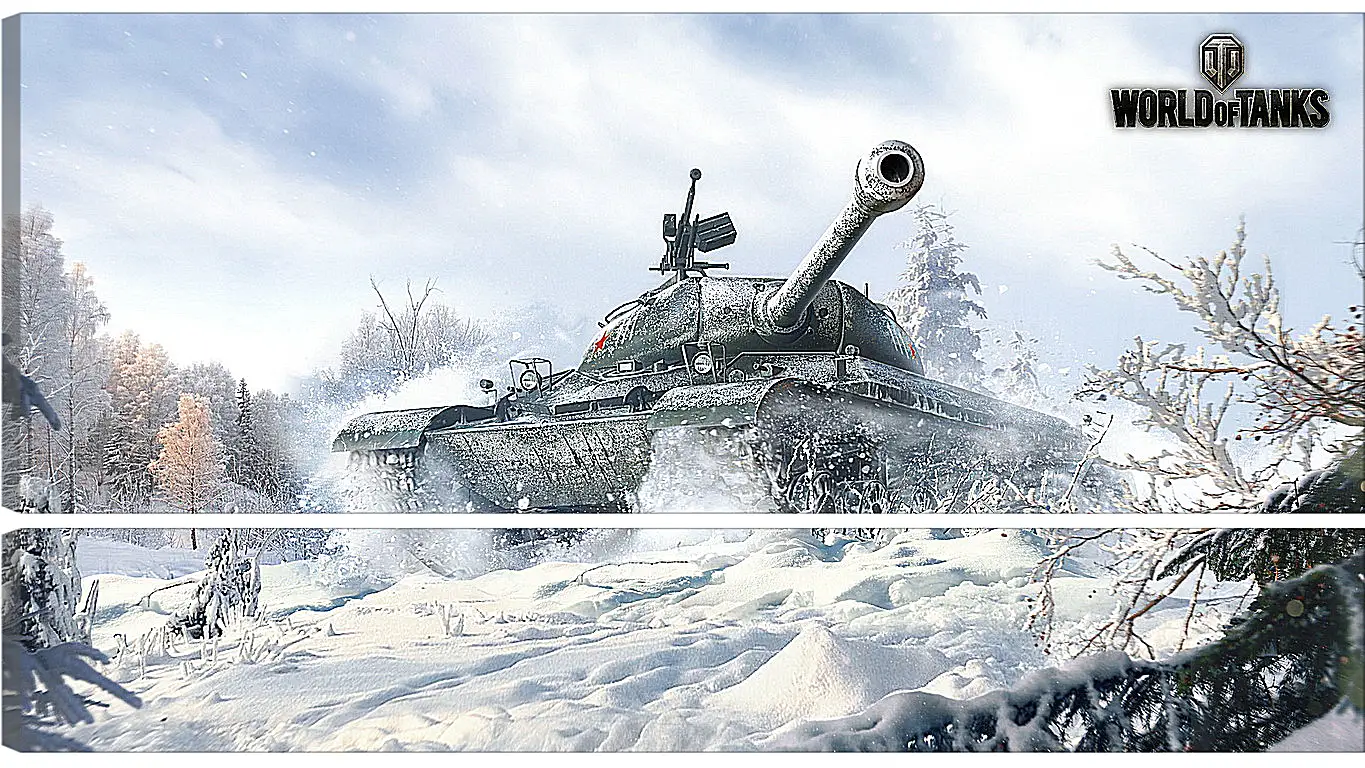 Модульная картина - world of tanks, wargaming net, wot