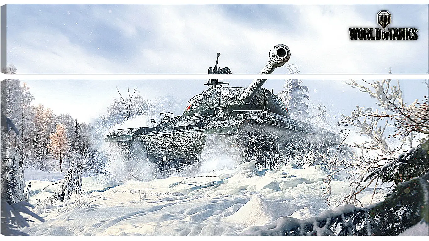 Модульная картина - world of tanks, wargaming net, wot