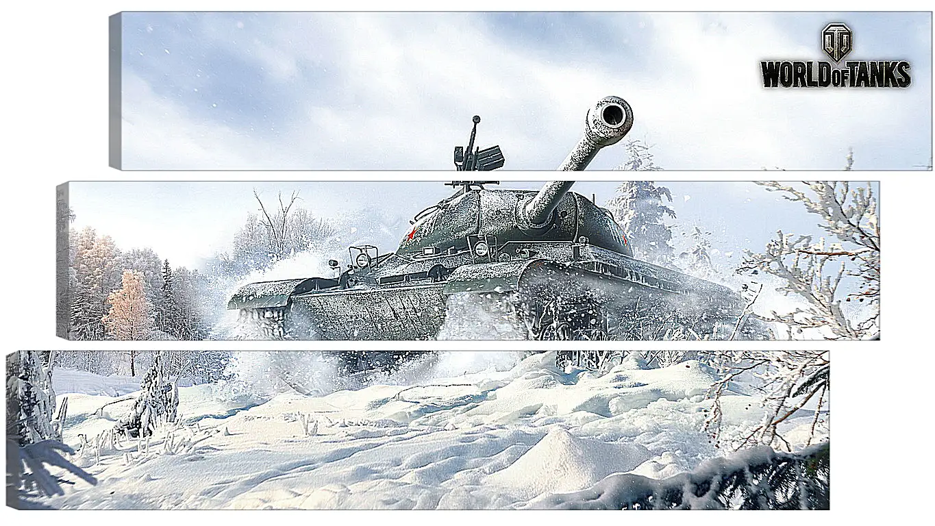 Модульная картина - world of tanks, wargaming net, wot