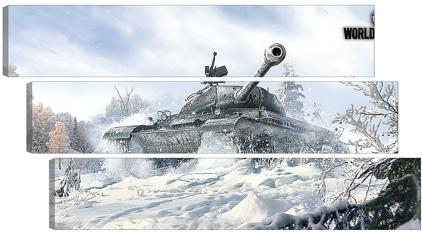 Модульная картина - world of tanks, wargaming net, wot