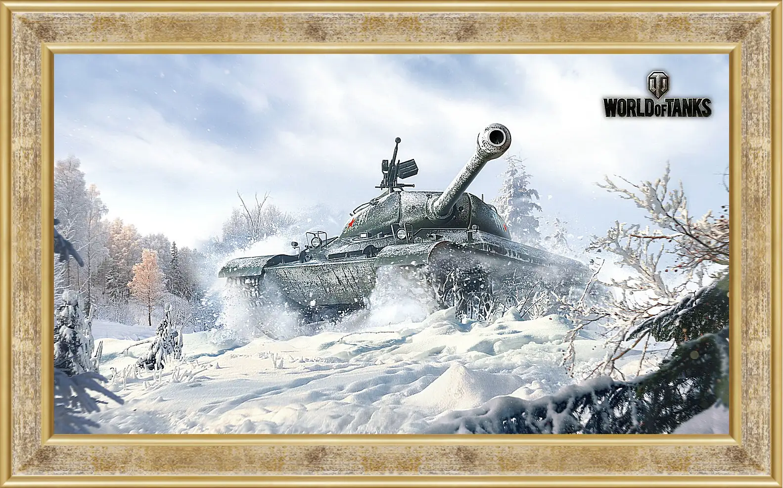 Картина в раме - world of tanks, wargaming net, wot