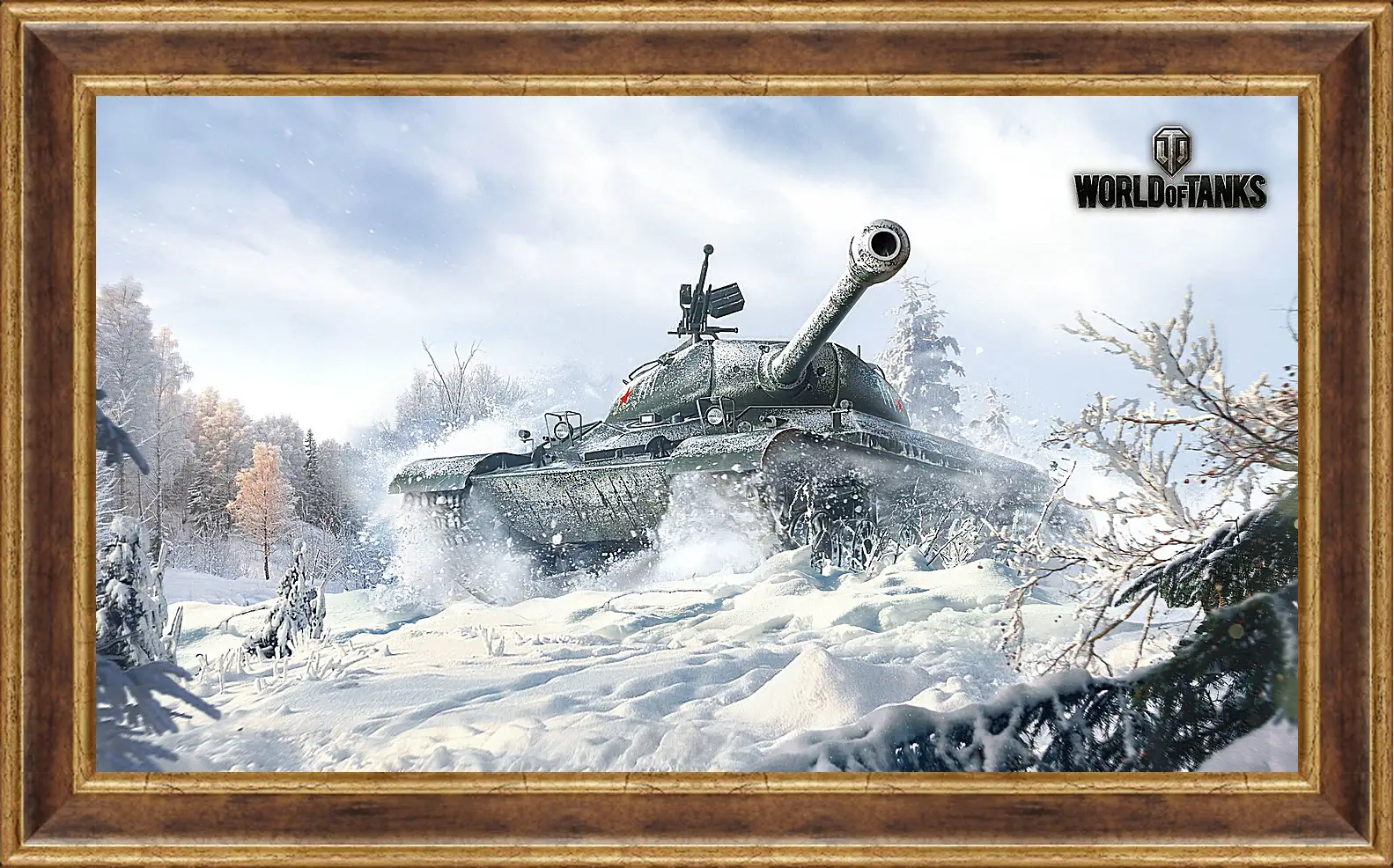 Картина в раме - world of tanks, wargaming net, wot