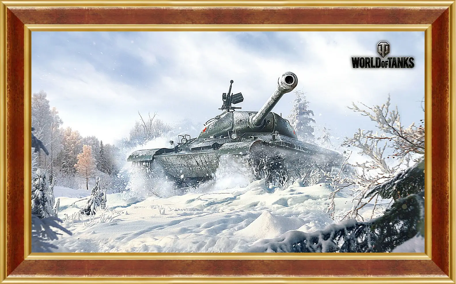 Картина в раме - world of tanks, wargaming net, wot