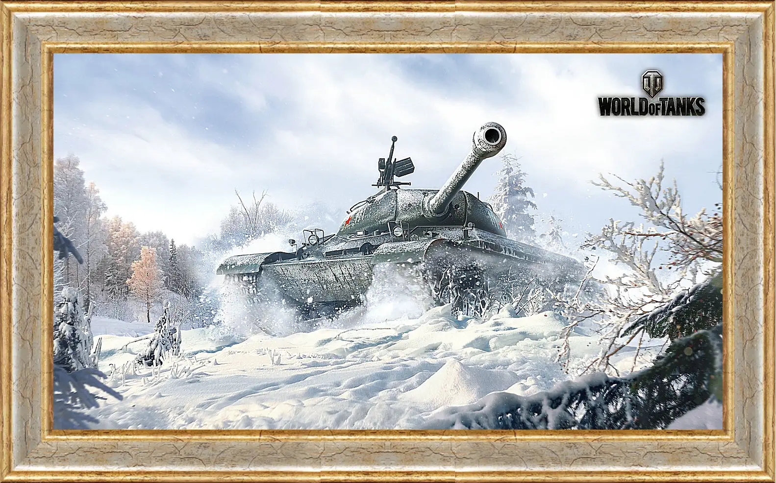 Картина в раме - world of tanks, wargaming net, wot