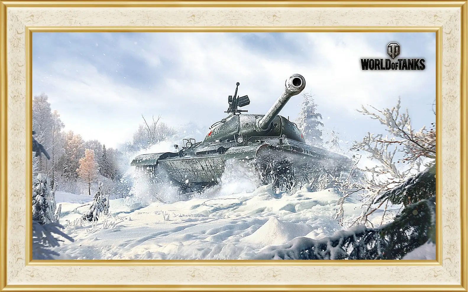 Картина в раме - world of tanks, wargaming net, wot