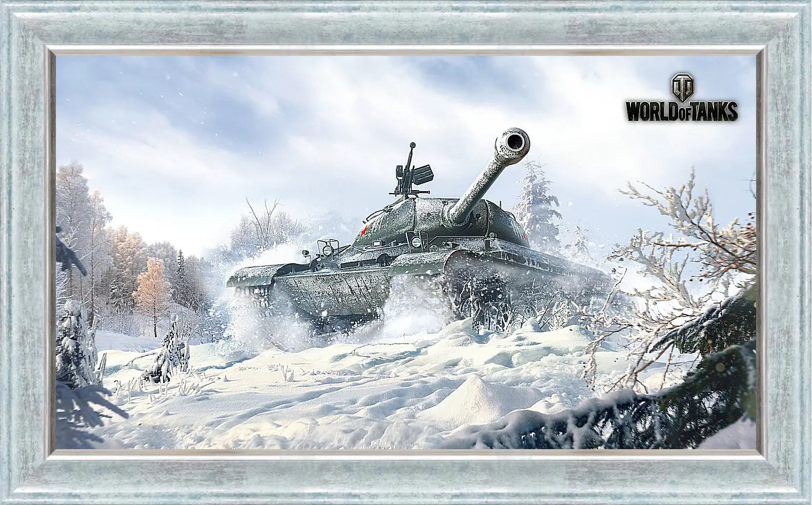 Картина в раме - world of tanks, wargaming net, wot