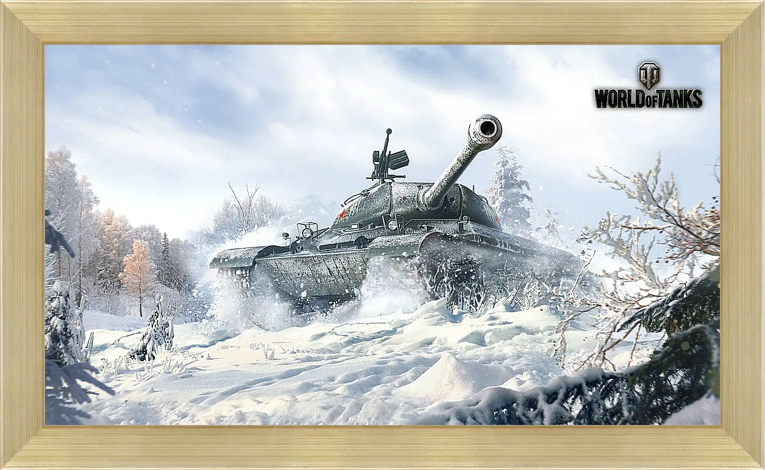 Картина в раме - world of tanks, wargaming net, wot