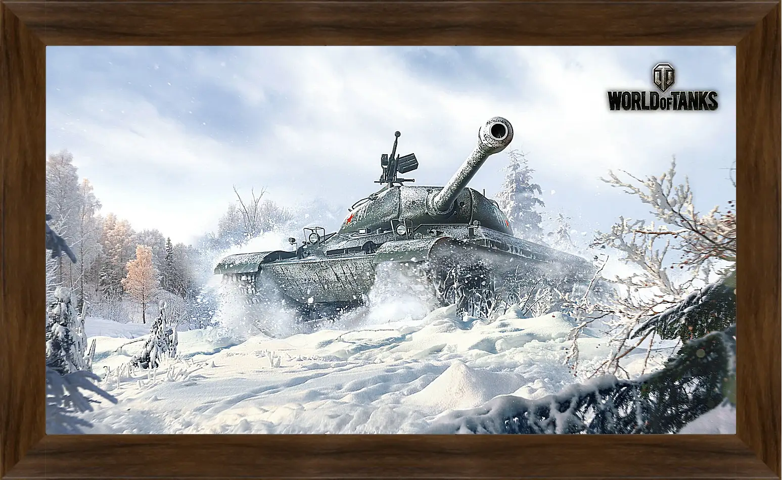 Картина в раме - world of tanks, wargaming net, wot