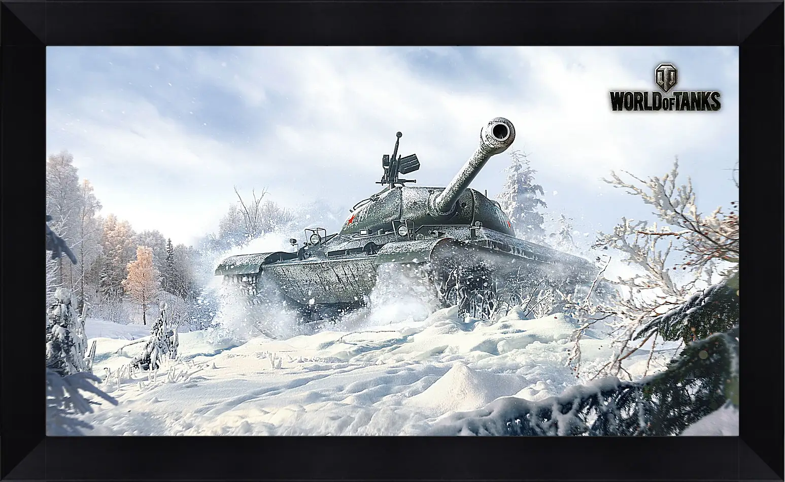 Картина в раме - world of tanks, wargaming net, wot