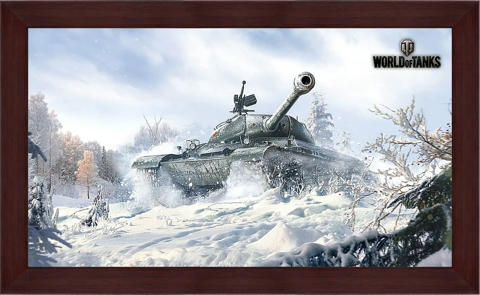 Картина в раме - world of tanks, wargaming net, wot