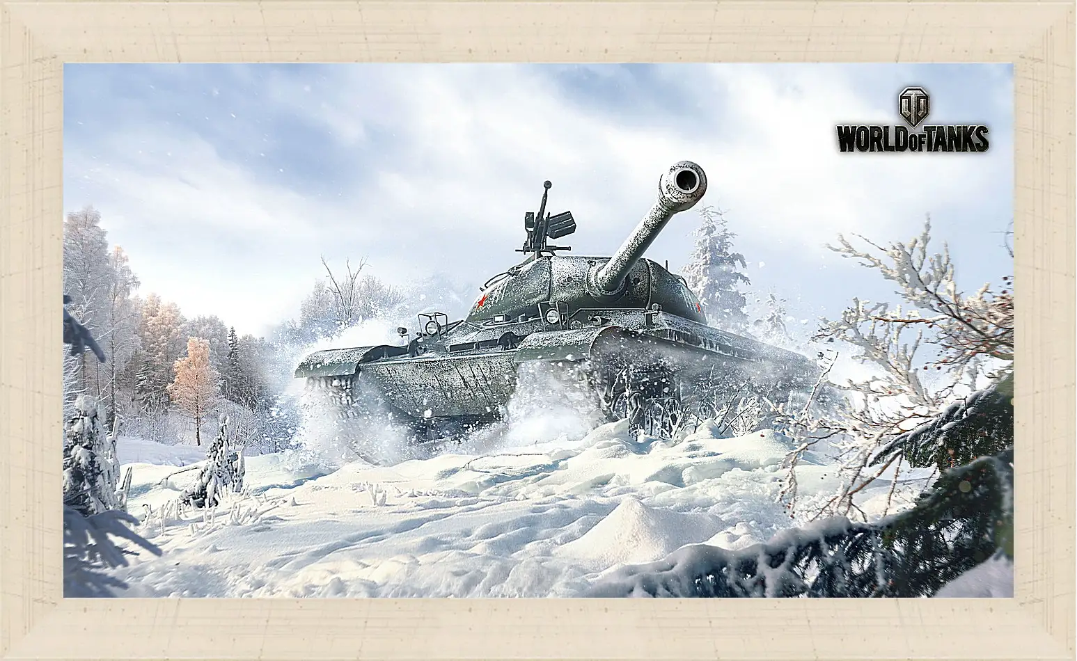 Картина в раме - world of tanks, wargaming net, wot