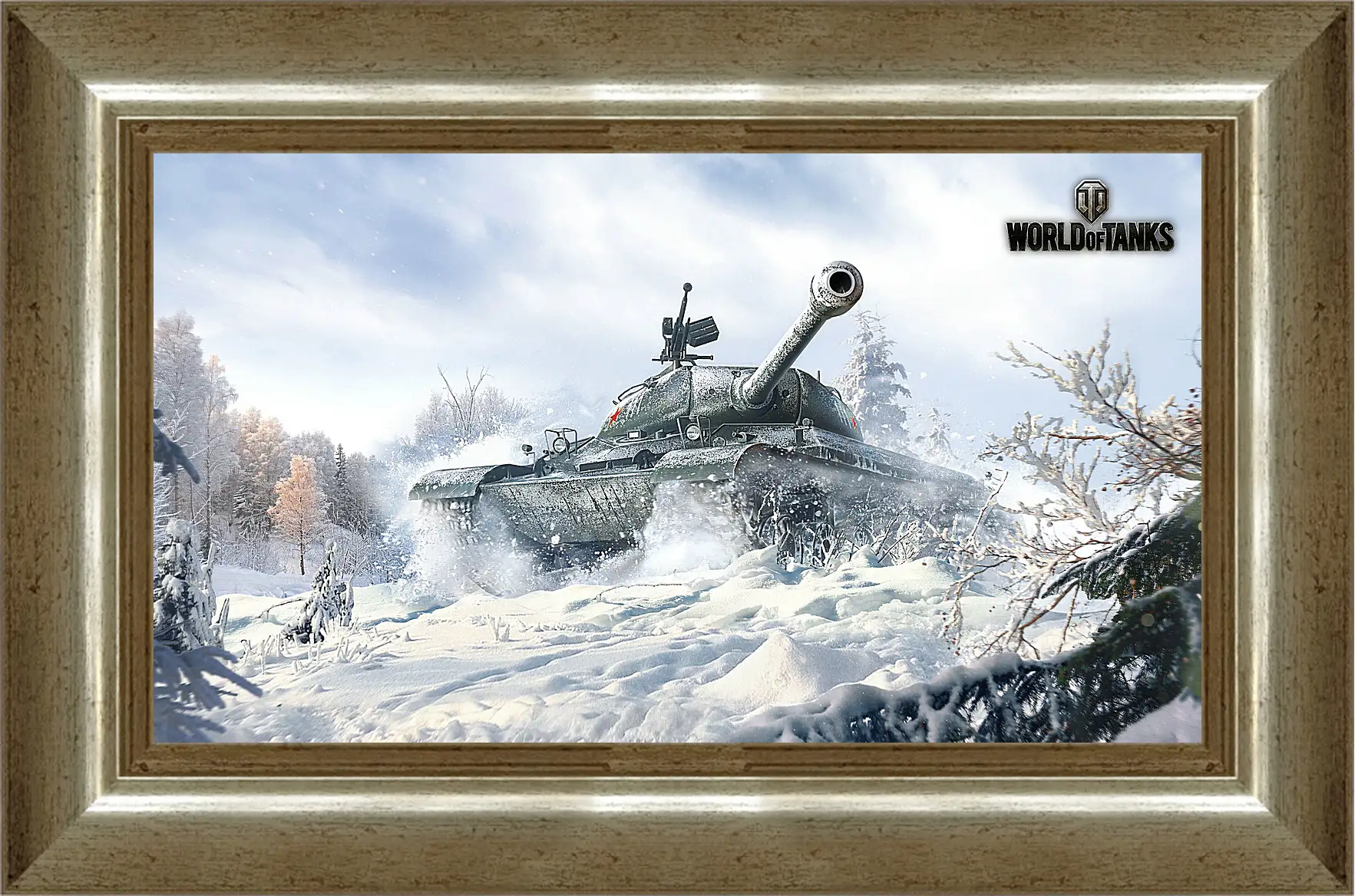 Картина в раме - world of tanks, wargaming net, wot