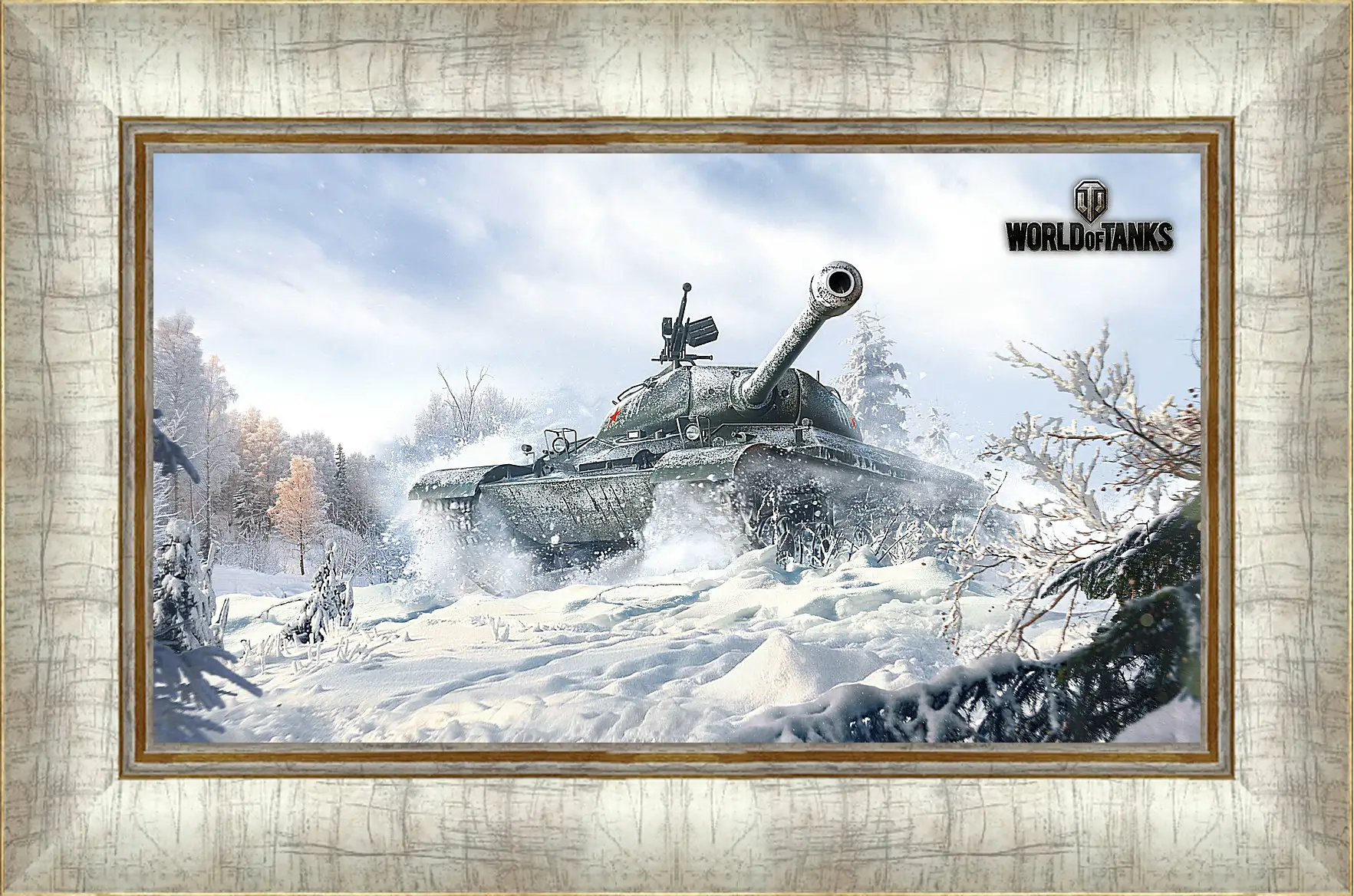 Картина в раме - world of tanks, wargaming net, wot