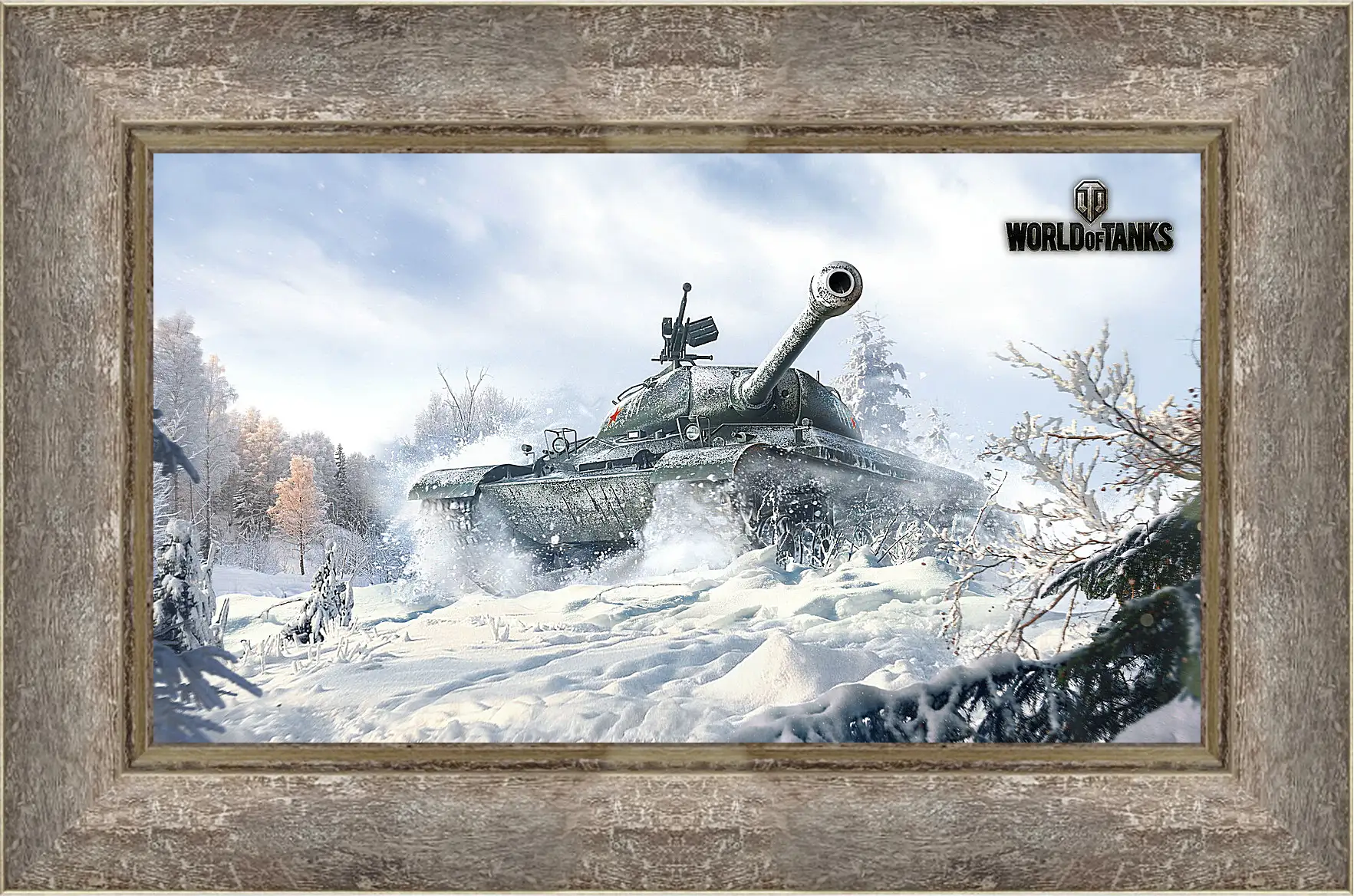 Картина в раме - world of tanks, wargaming net, wot