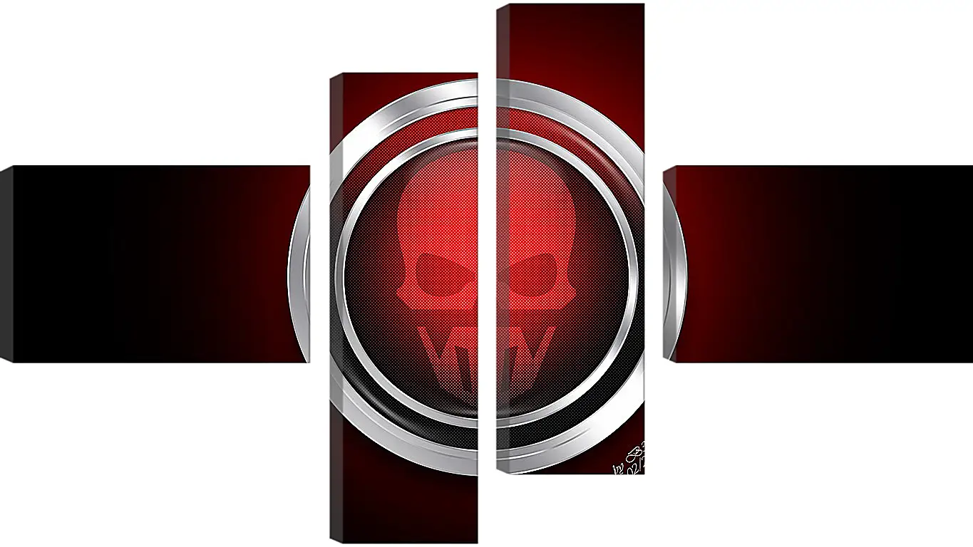 Модульная картина - ghost recon, future soldier, logo
