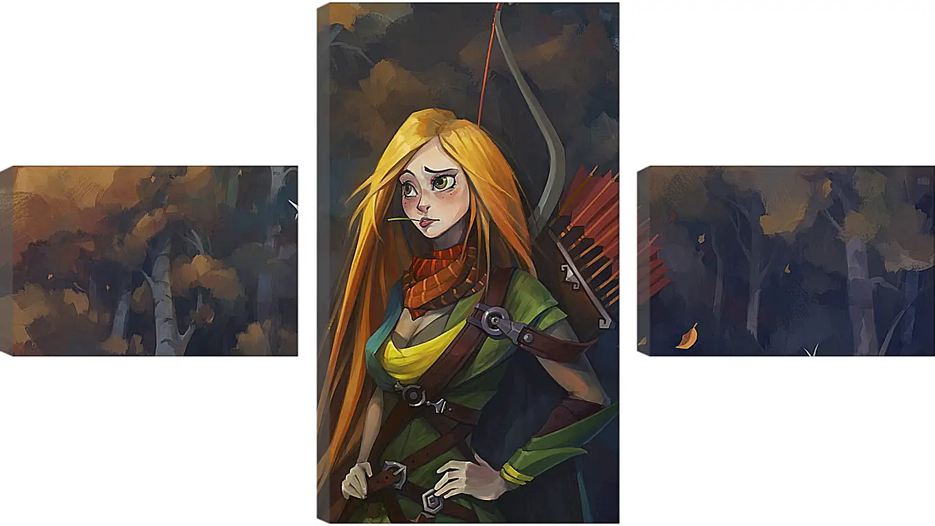 Модульная картина - windrunner, dota 2, art
