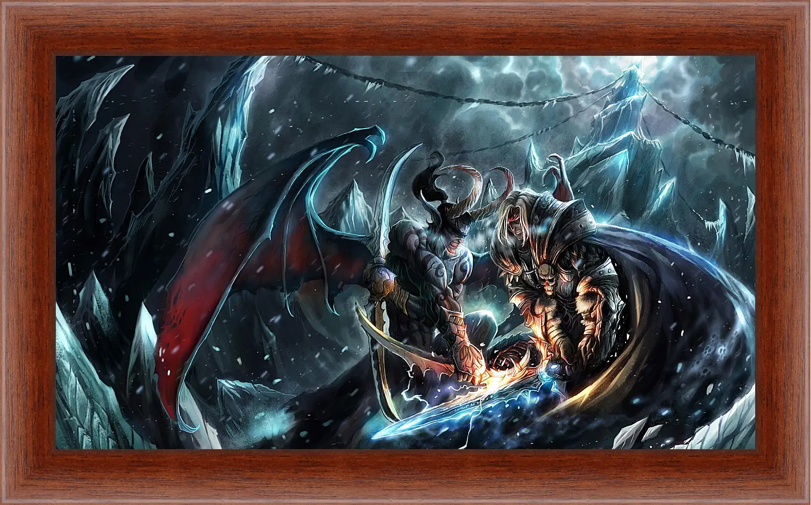 Картина в раме - warcraft 3, tft, art