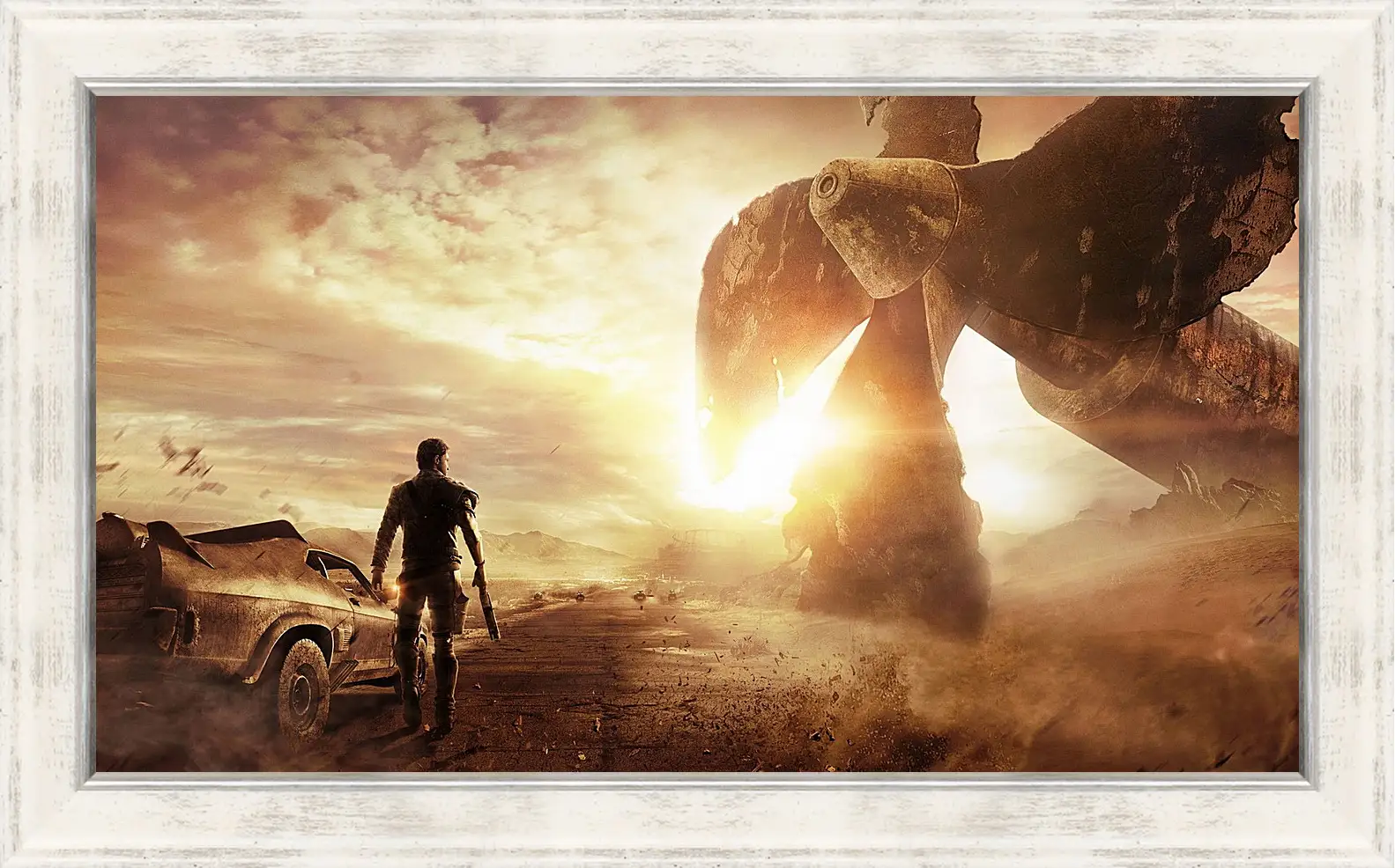 Картина в раме - mad max, explosion, game
