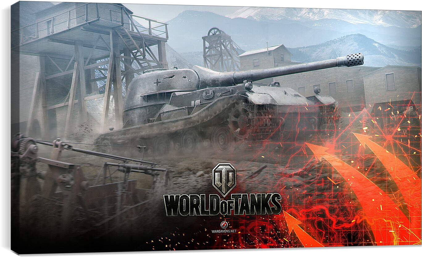 Постер и плакат - world of tanks, wargaming net, wot
