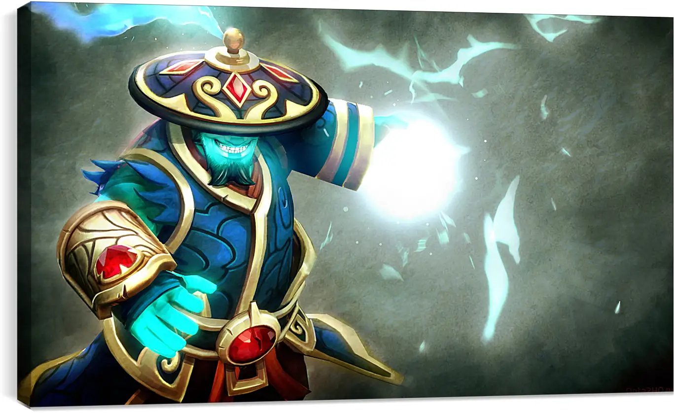 Постер и плакат - dota 2, storm spirit, gifts of fortune set