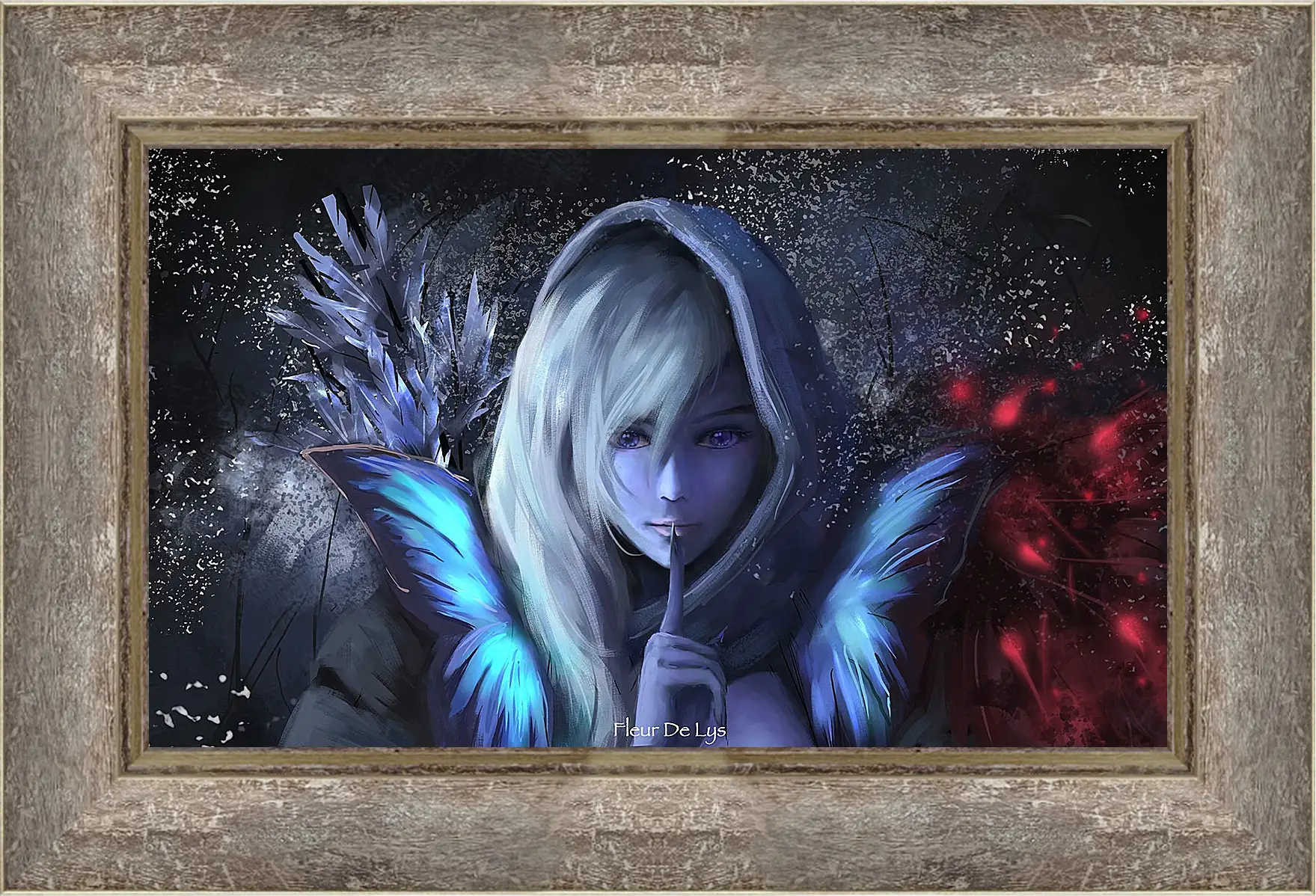 Картина в раме - DotA 2, артпостер
