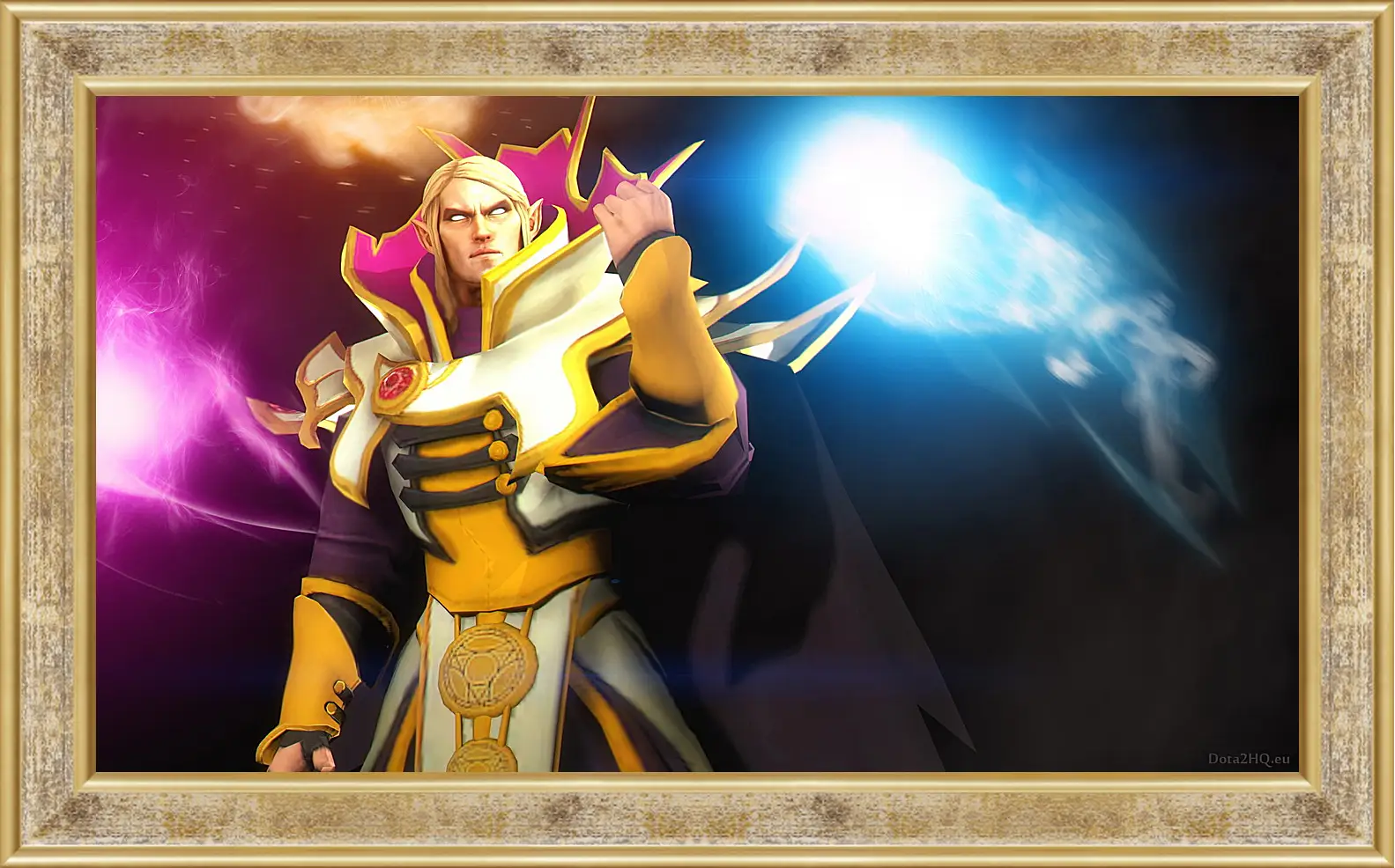 Картина в раме - invoker, dota 2, art