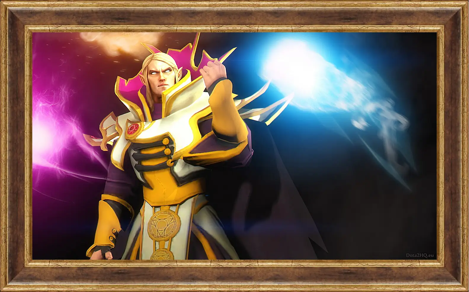 Картина в раме - invoker, dota 2, art