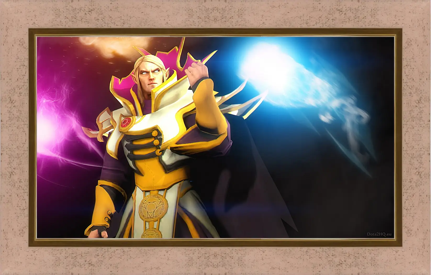 Картина в раме - invoker, dota 2, art