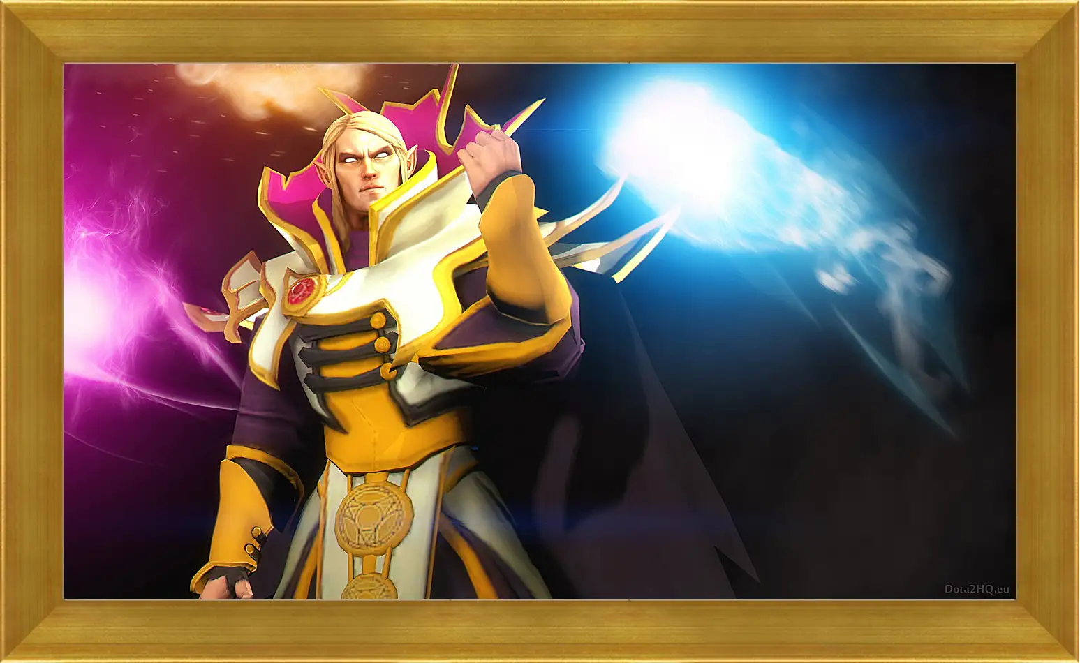 Картина в раме - invoker, dota 2, art