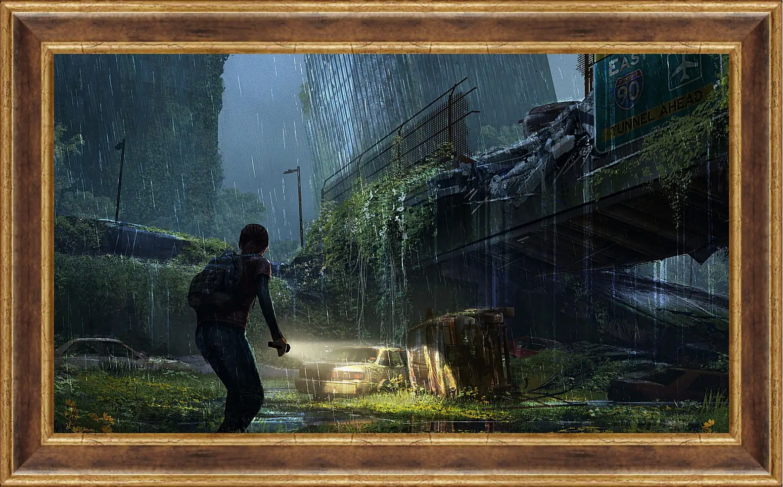 Картина в раме - the last of us, apocalypse, girl
