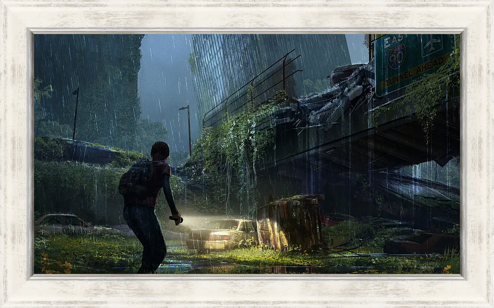 Картина в раме - the last of us, apocalypse, girl
