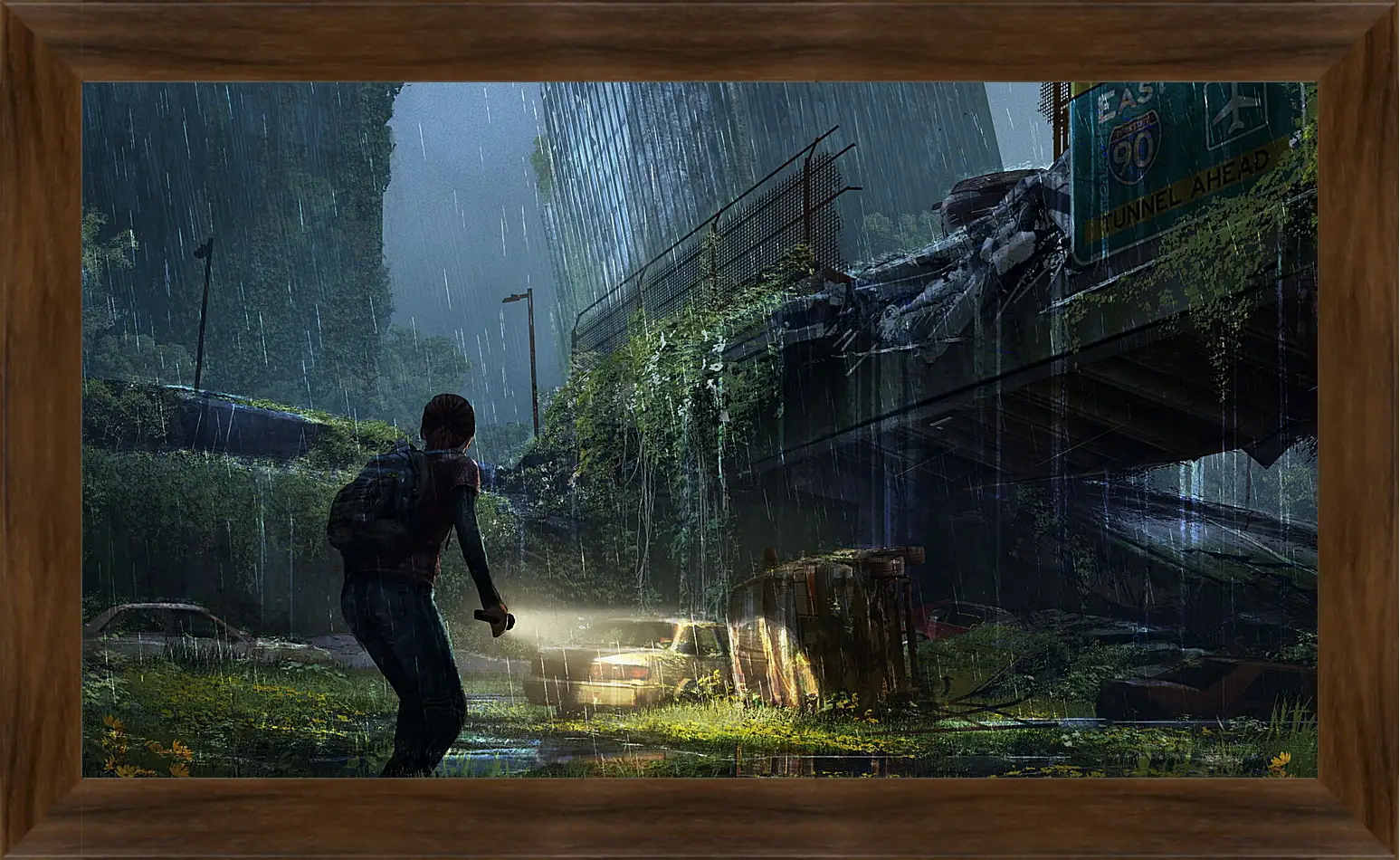 Картина в раме - the last of us, apocalypse, girl
