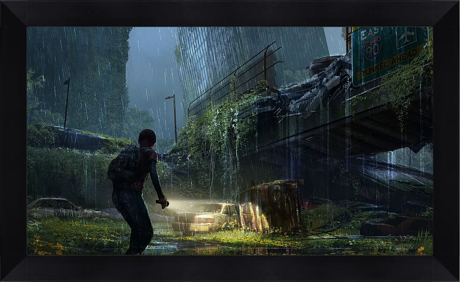 Картина в раме - the last of us, apocalypse, girl
