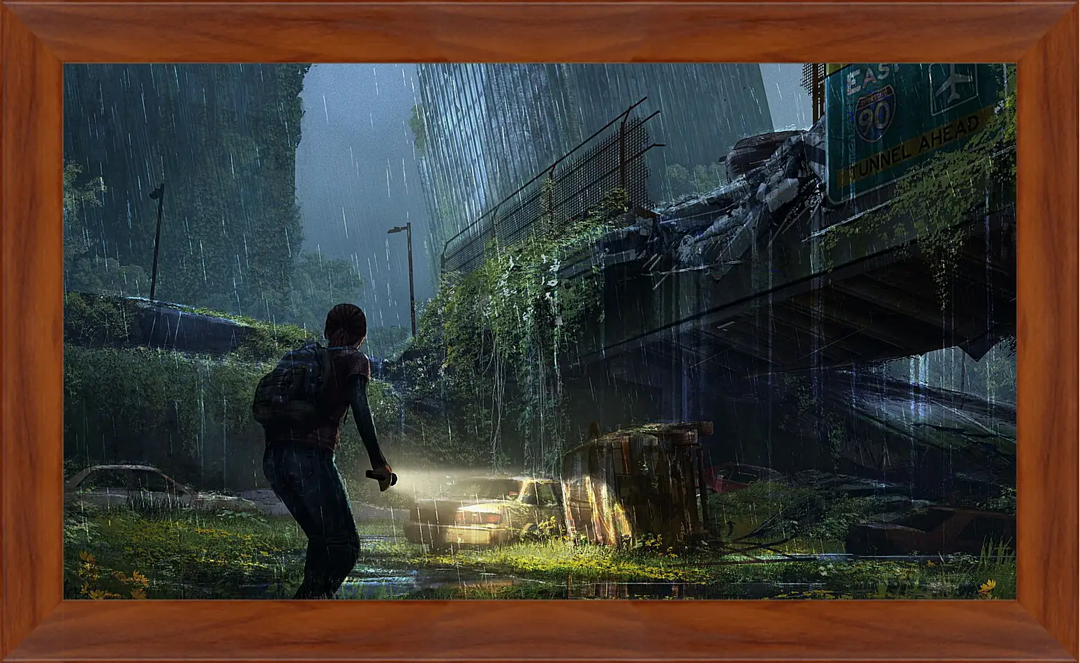 Картина в раме - the last of us, apocalypse, girl
