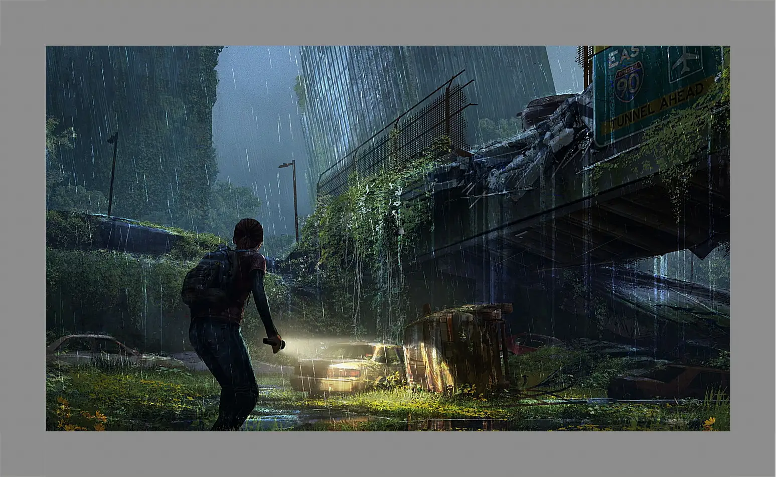 Картина в раме - the last of us, apocalypse, girl
