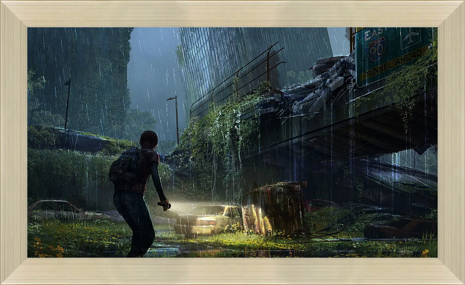 Картина в раме - the last of us, apocalypse, girl
